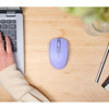 Trust Ozaa - Souris optique sans fil (violet)