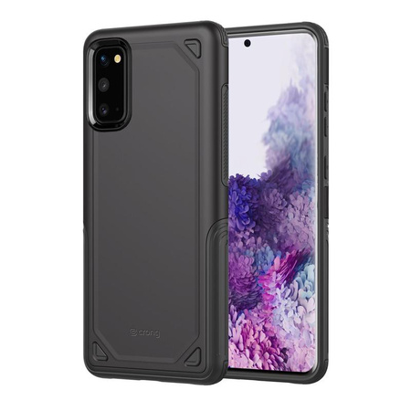 Crong Defender Case - Étui pour Samsung Galaxy S20 (noir)
