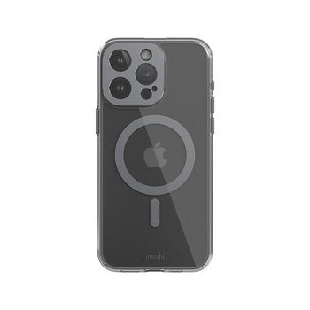 Moshi iGlaze MagSafe - pouzdro pro iPhone 15 Pro Max (Meteoritově šedá)