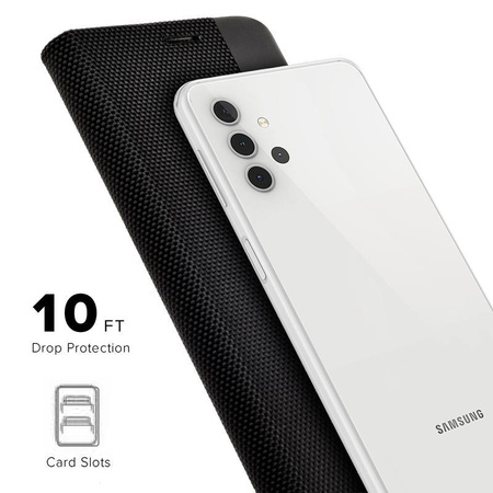 ZIZO WALLET Series - Etui z klapką Samsung Galaxy A32 5G (czarny)