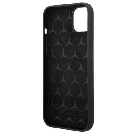 Mercedes Silicone Line - iPhone 14 Plus Case (black)