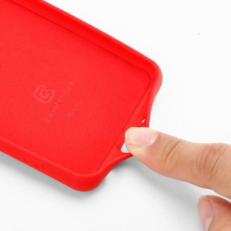 Crong Farbe Abdeckung - Samsung Galaxy S10e Fall (rot)