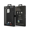 BMW Leather Hot Stamp Tricolor MagSafe - iPhone 14 Pro Case (Black)