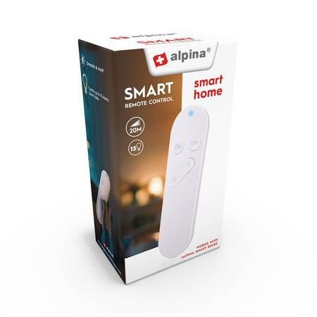 Alpina - Remote control for independent control of smart bulbs Alpina