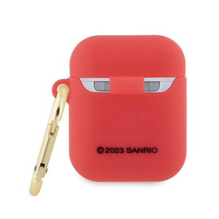 Hello Kitty Silicone 3D Kitty Head - AirPods 1/2 gen Gehäuse (fuchsia)