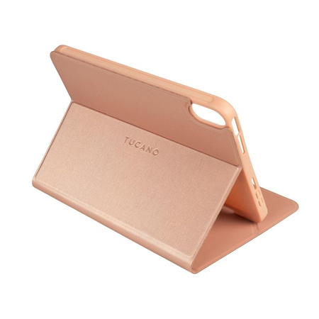TUCANO Metall - iPad mini 7 (2024) / mini 6 (Rose Gold) ökologische Hülle