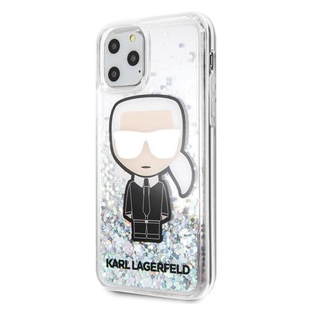 Karl Lagerfeld Glitter Iridescent Iconic - iPhone 11 Pro Case