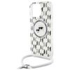 Karl Lagerfeld IML Crossbody Monogram Karl & Choupette Head MagSafe - Case for iPhone 16 Pro (transparent)