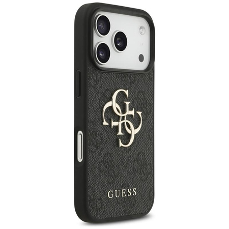 ETUI DO IPHONE 17 PRO GUESS CZARNE ELEGANCKIE MODNE CASE PLECKI