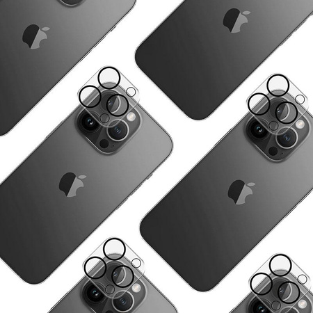 3mk Lens Pro Full Cover - sklo na objektiv fotoaparátu pro iPhone 15 Pro / 15 Pro Max