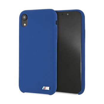 BMW Silicone M Collection - Hülle für iPhone Xr (Blau)