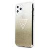 Guess Solid Glitter Triangle - Coque iPhone 11 (Or)