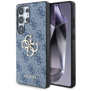 Guess Big 4G Classic Logo - pouzdro pro Samsung Galaxy S25 Ultra (modré)