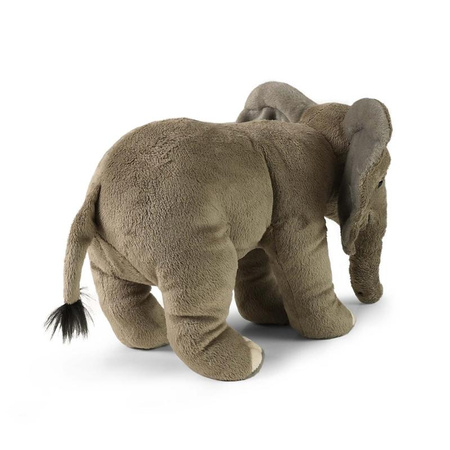 Rappa - Mascotte en peluche réaliste Éléphant d'Afrique 28 cm Respect de l'environnement