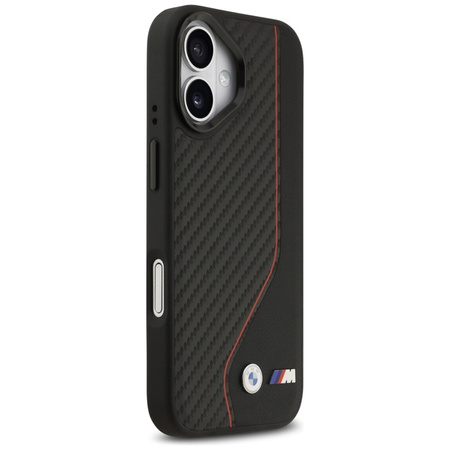 BMW M Carbon Line & Logo MagSafe - Case iPhone 17 (red)