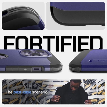Spigen Tough Armor MagFit - MagSafe iPhone 14 Pro Case (purple)