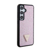 Guess Rhinestone Triangle - Etui Samsung Galaxy S24 (różowy)