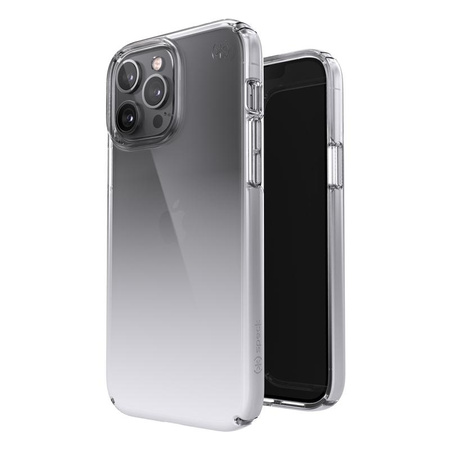 Speck Presidio Perfect-Clear + Ombre - Etui iPhone 13 Pro Max /  iPhone 12 Pro Max z powłoką MICROBAN (Clear/Atmosphere Fade)