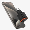 Spigen ArcStation Essential EE301EU - Wand-Ladegerät USB-C PD + QC3.0 30W (Schwarz)