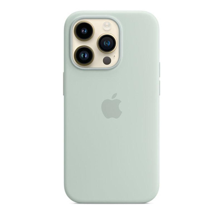 Apple Silicone Case - Silicone Case with MagSafe for iPhone 14 Pro (agave)