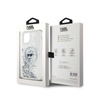 Karl Lagerfeld Liquid Glitter Choupette Head MagSafe - iPhone 11 Hülle (Transparent)