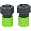 Kinzo - Raccord de tuyau d'arrosage 3/4 2 pcs.