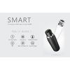 PURO Smart Bottle - 500ml INOX termikus palack intelligens LED kupakkal (Fekete)