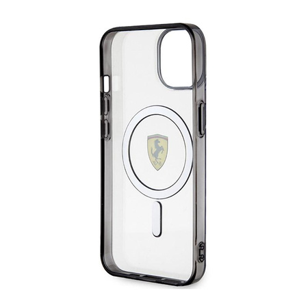 Ferrari Outline Magsafe - Case for iPhone 14 (Transparent)