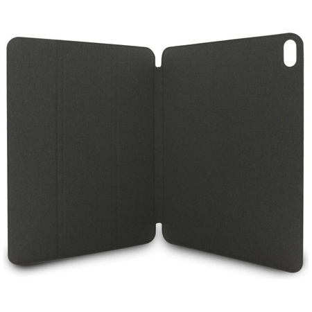 Karl Lagerfeld Book Cover Saffiano Magnetic Karl & Choupette – Hülle für iPad Air 11” M3 (2025) / iPad Air 11” M2 (2024) (schwarz)