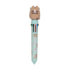Pusheen - Automatic ballpoint pen 10 colours with 3D topper the Foodie collection