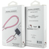 Hello Kitty Patch & Kitty Head Charm - Universal Phone Strap / Lanyard (Pink)