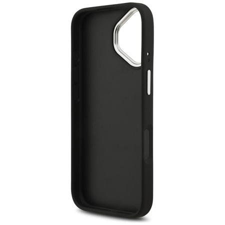 Guess Grained Big 4G Classic Logo - Hülle iPhone 17 (schwarz)