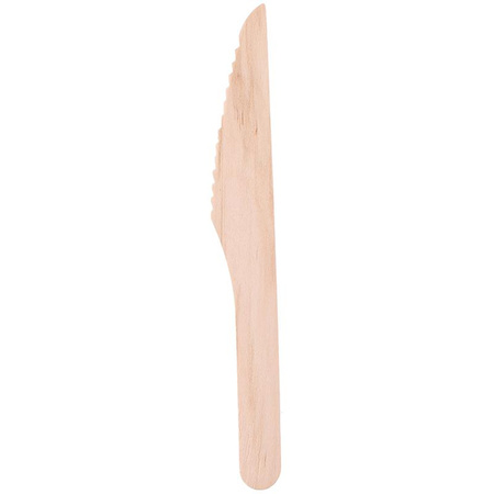 Cuisine Elegance - Sada dřevěných nožů 16,5 cm 50 ks.