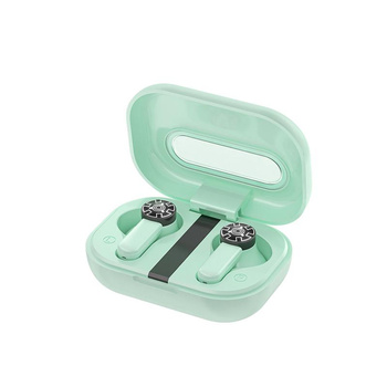 WEKOME VA06 Vanguard Series - bezdrátová sluchátka Bluetooth V5.2 TWS s nabíjecím pouzdrem (zelená)