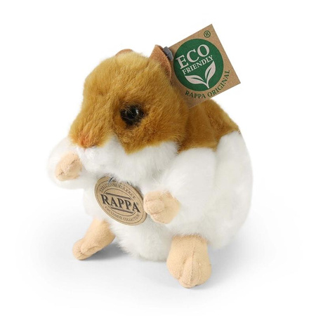 MASKOTKA PLUSZOWA CHOMIK REALISTYCZNY 13cm RAPPA ECO CHOMICZEK DLA DZIECKA