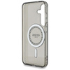 Guess Rhinestones Printed Classic Logo MagSafe - Etui do Samsung Galaxy S25 (czarny)