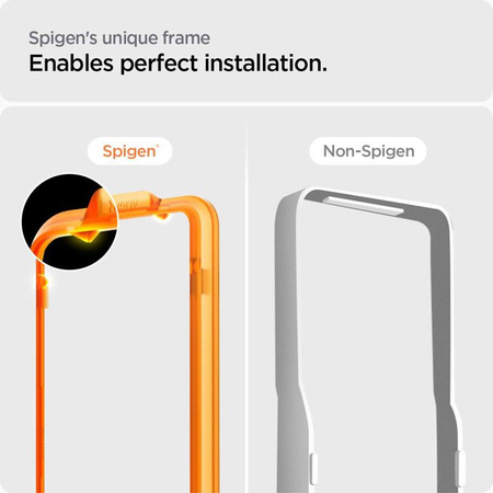 Spigen Alm Glas.TR 2-Pack - Verre trempé pour Google Pixel 7A (2 pcs.) (Transparent)