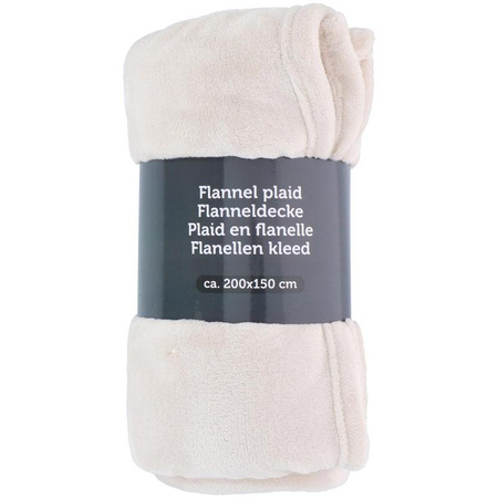 Flanell takaró 200x150cm (fehér)