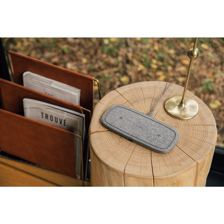 Moshi Sette Q - Dual Qi wireless inductive charger for iPhone and Android (Nordic Grey)