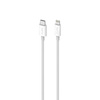 Puro Plain - USB-C to Lightning MFi connection cable 2m (white)