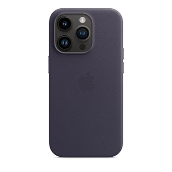 Apple Leather Case - Leather Case with MagSafe for iPhone 14 Pro (ink)