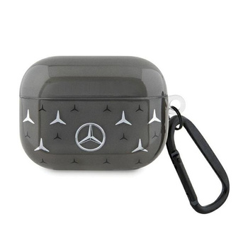 Mercedes Grand motif étoilé - Étui AirPods Pro (noir)