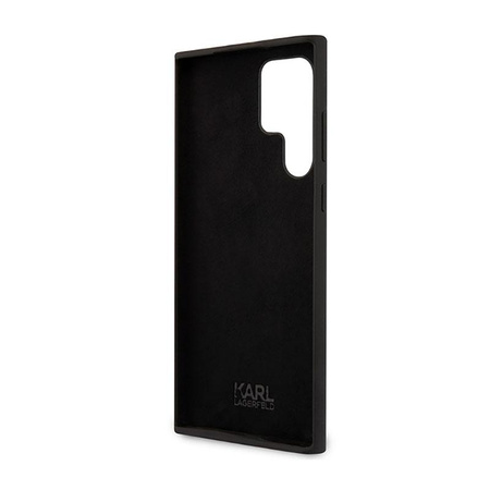 Karl Lagerfeld Silikon NFT Ikonik - Samsung Galaxy S23 Ultra Tasche (schwarz)