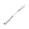 Energizer HardCase - Lightning to 3.5 mm jack audio adapter MFi certified 11 cm EU (White) lifetime warranty