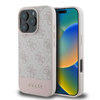 Guess 4G Bottom Stripe - Etui iPhone 16 Pro Max (różowy)