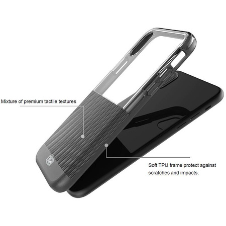 X-Doria Dash - iPhone X Tasche (Schwarzes Leder)