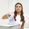 Case-Mate Karat MagSafe - Pouzdro pro iPhone 16 Pro (Holographic Soap Bubble)