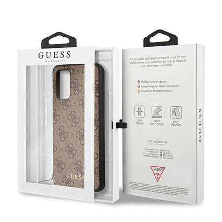 Collection Guess 4G Charms - Etui Samsung Galaxy A32 5G (marron)