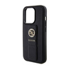 Guess Grip Stand 4G Saffiano Strass Logo - iPhone 15 Pro Max Case (black)
