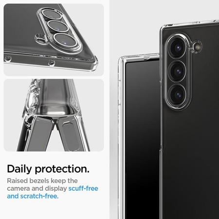 Spigen Ultra Hybrid Pro - Gehäuse für Samsung Galaxy Z Fold 6 (Kristallklar)